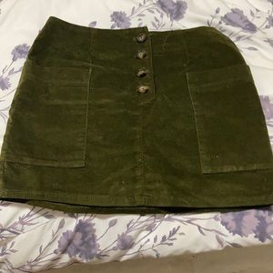 BDG (aka urban) medium, green skirt